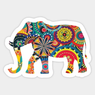 Aesthetic Funny Elephant Sticker